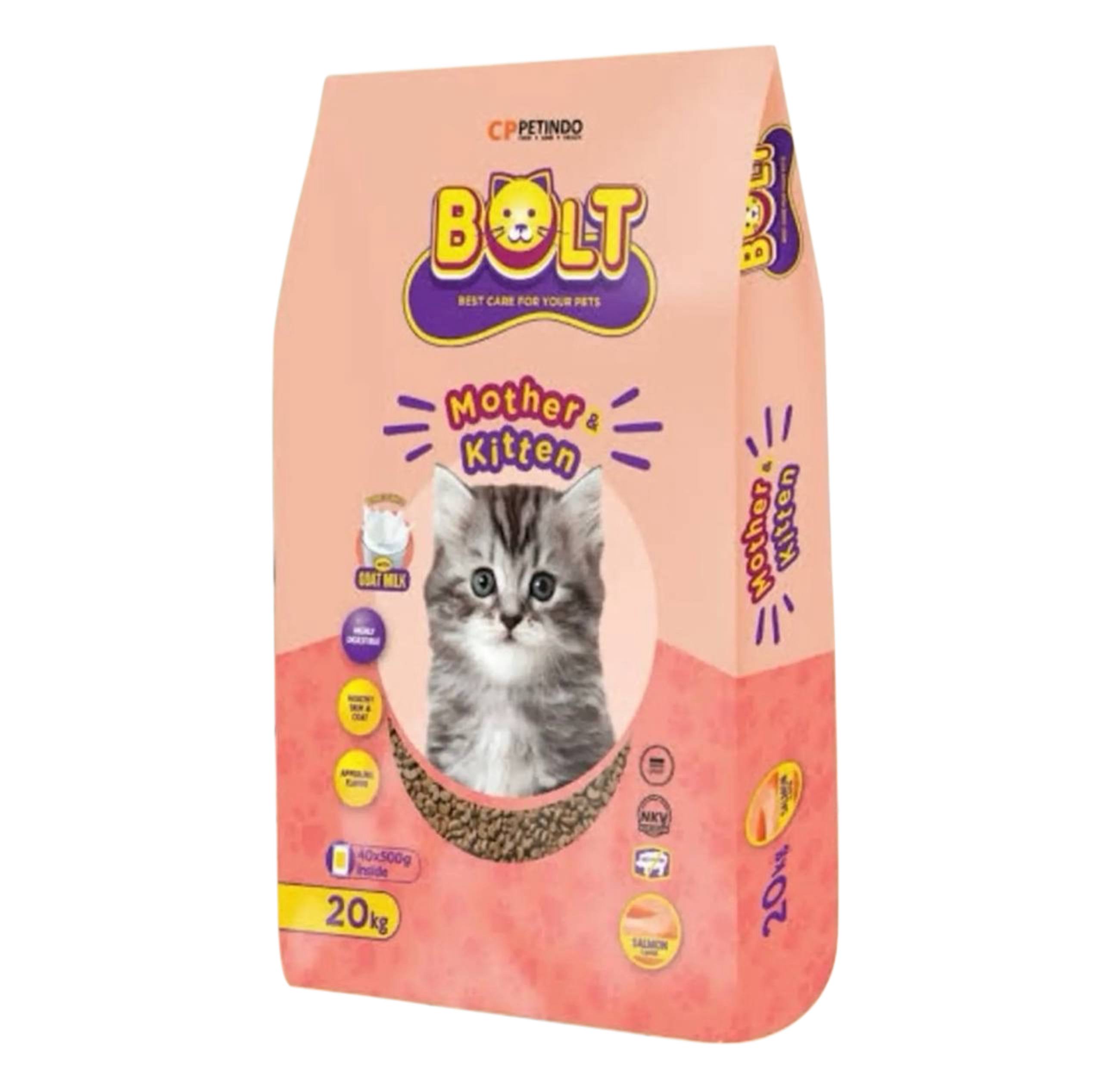 Bolt Mother Kitten   Kg Salmon