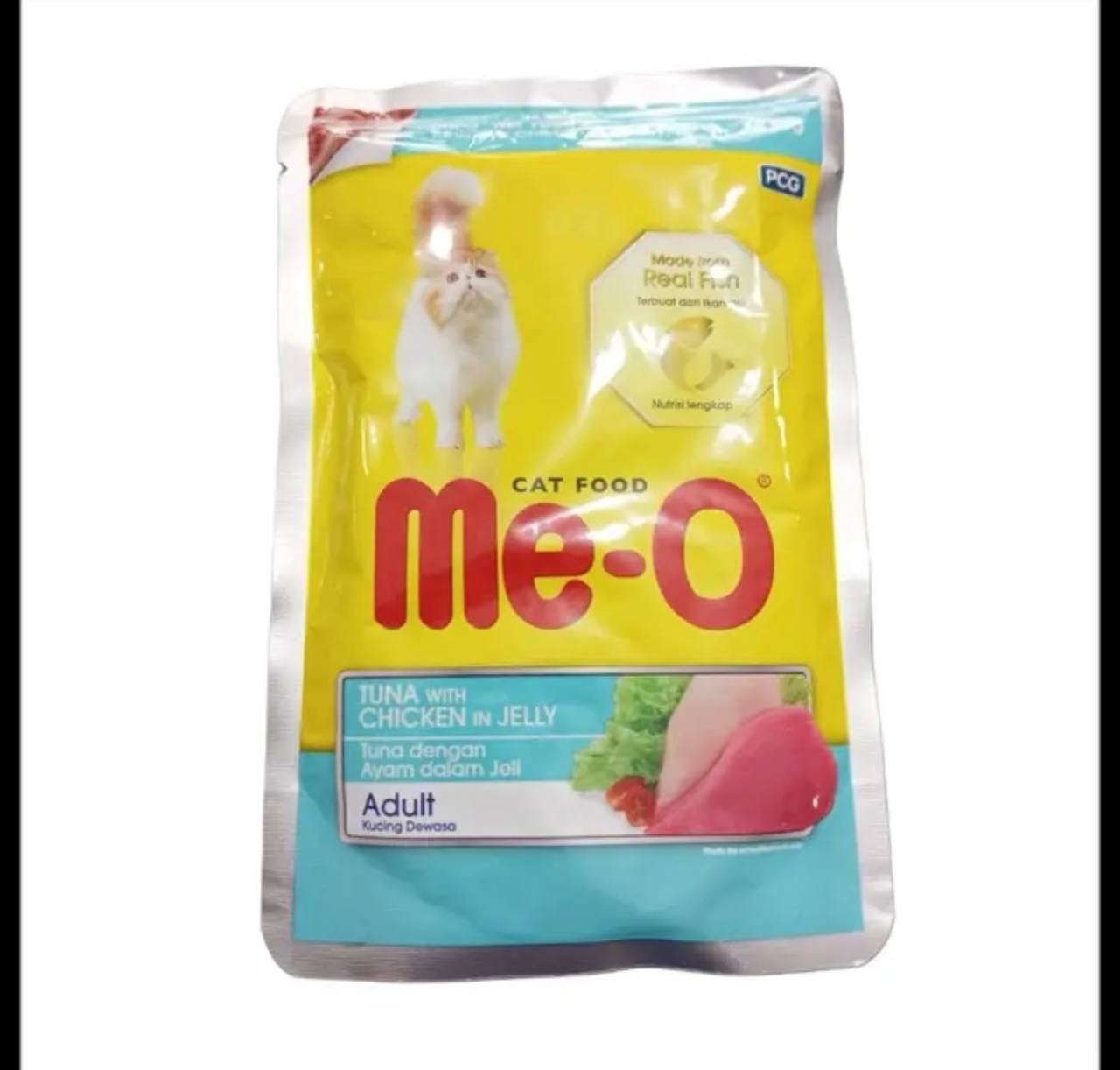 Meo Sachet   Gr Tuna Chicken Jelly