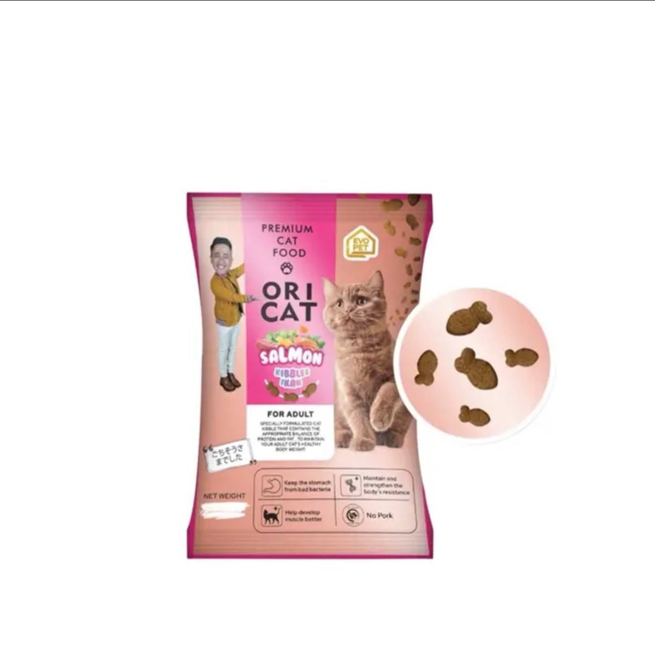 Cat 20kg Salmon Kibbles Ikan.jpg